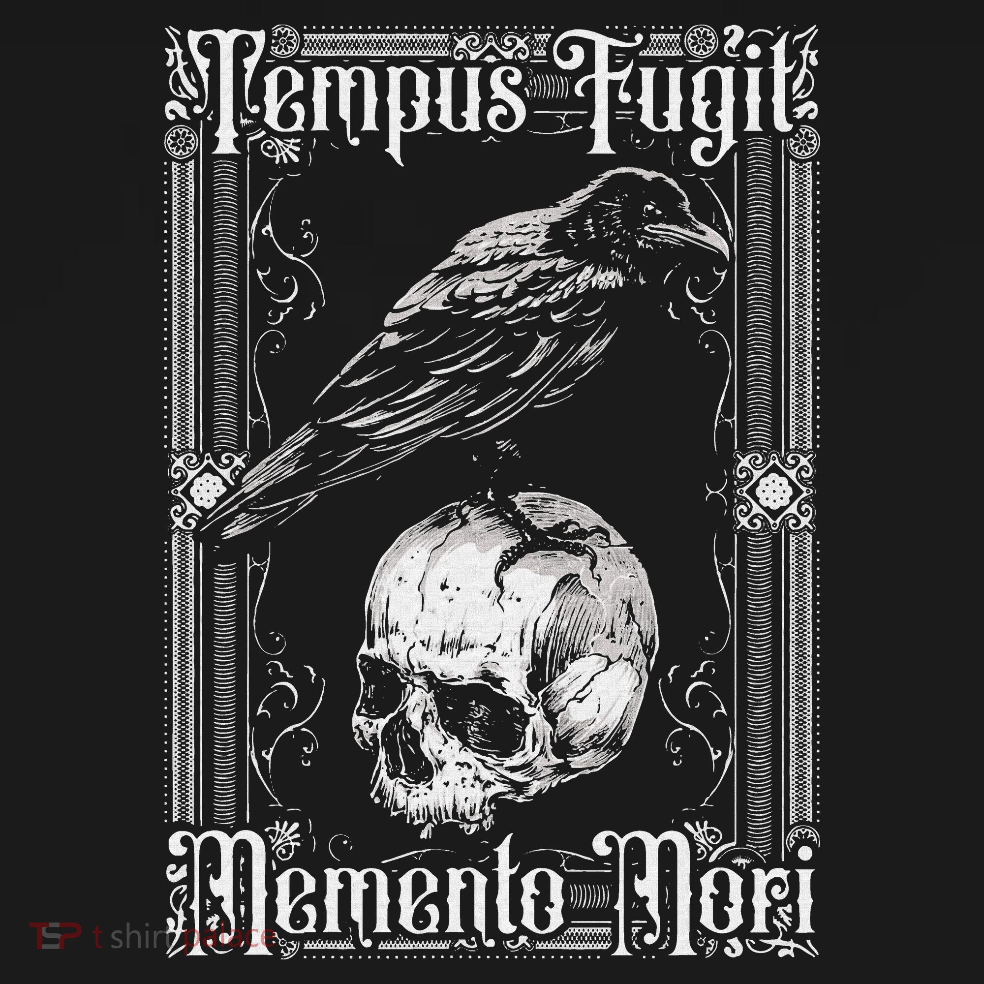 Tempus Fugit Memento Mori Latin Saying Women's Tank Top
