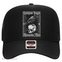 Tempus Fugit Memento Mori Latin Saying Hat thumb 0