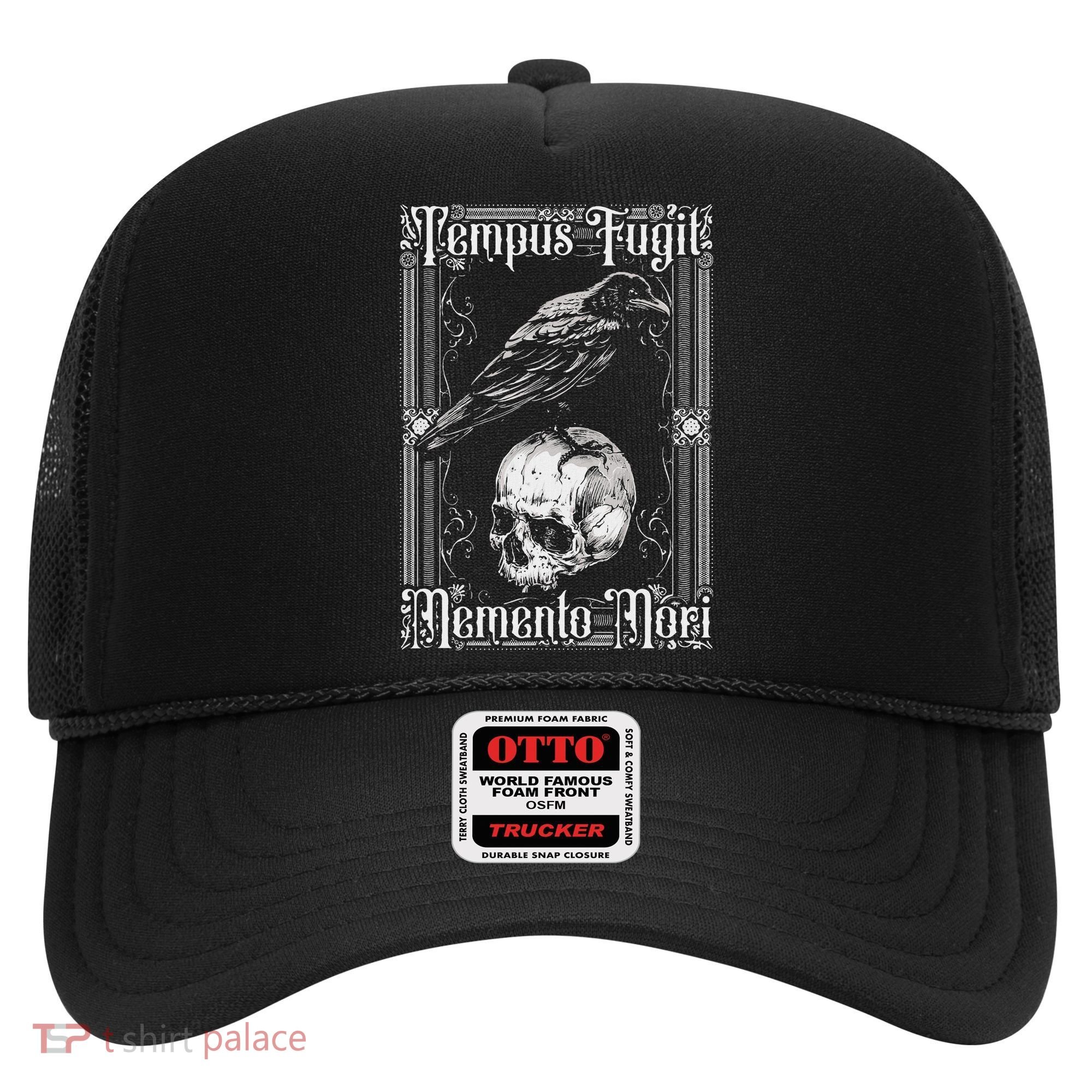 Tempus Fugit Memento Mori Latin Saying Hat