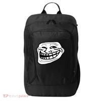 Troll Face Meme Funny Dank Meme Troll Face City Backpack thumb 0