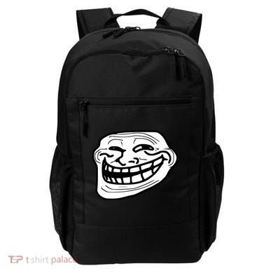 Troll Face Meme Funny Dank Meme Troll Face Backpack