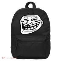 Troll Face Meme Funny Dank Meme Troll Face 16 in Basic Backpack thumb 0