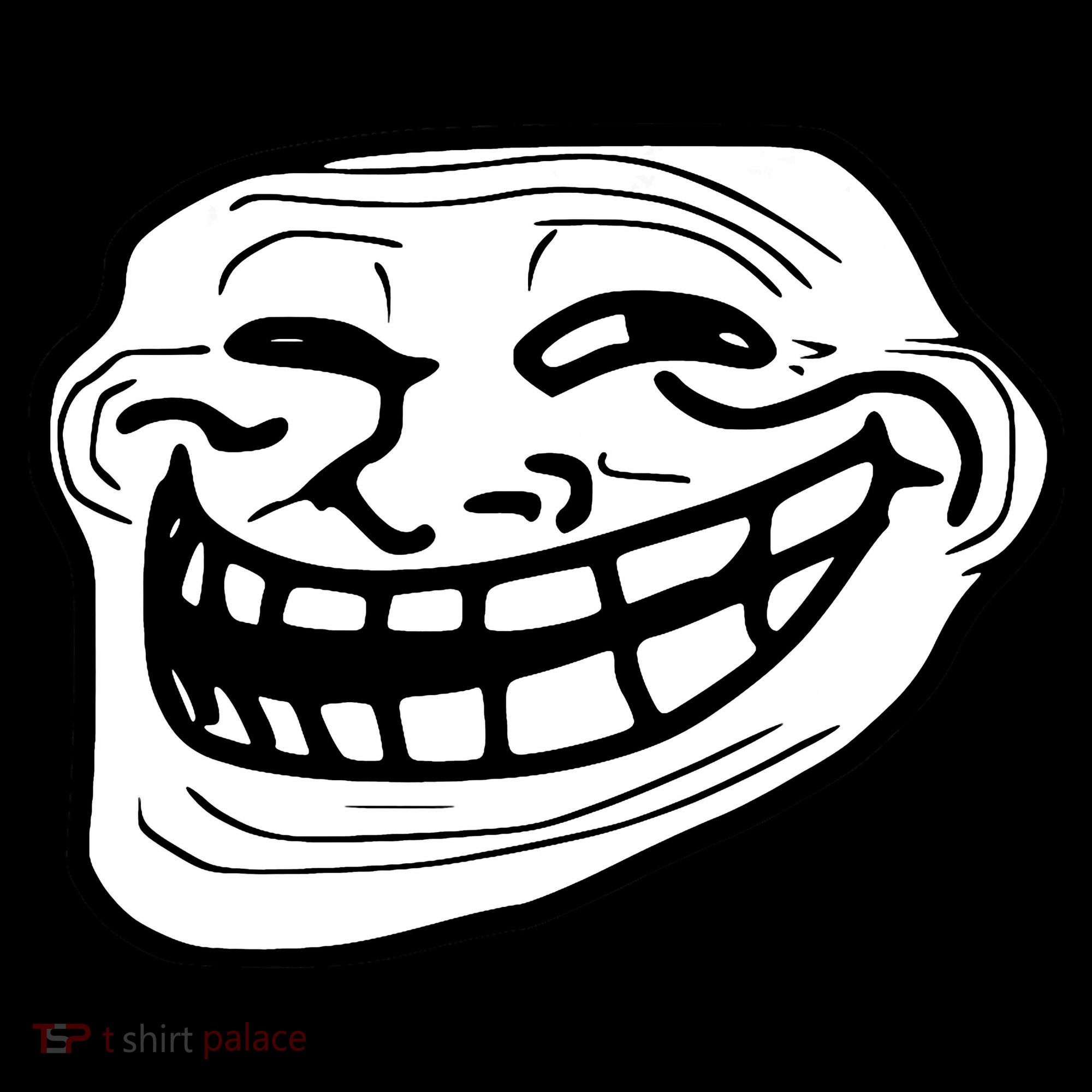 Troll Face Meme Funny Dank Meme Troll Face 16 in Basic Backpack