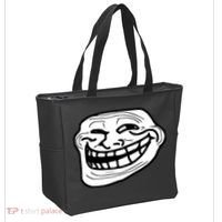 Troll Face Meme Funny Dank Meme Troll Face Tote Bag thumb 2