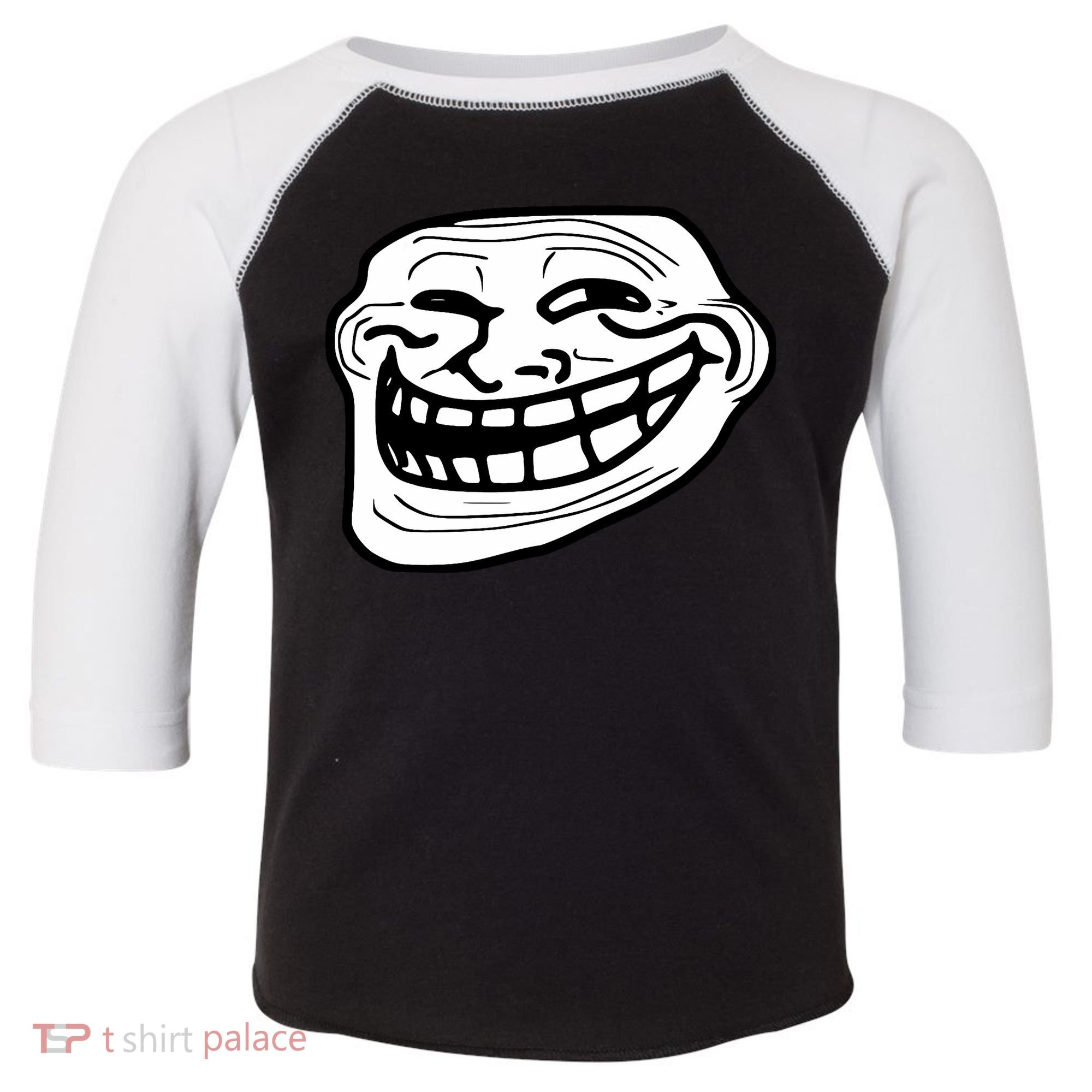 Troll Face Meme Funny Dank Meme Troll Face Toddler Fine Jersey T-Shirt
