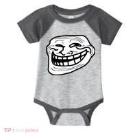 Troll Face Meme Funny Dank Meme Troll Face Infant Baby Jersey Bodysuit thumb 0