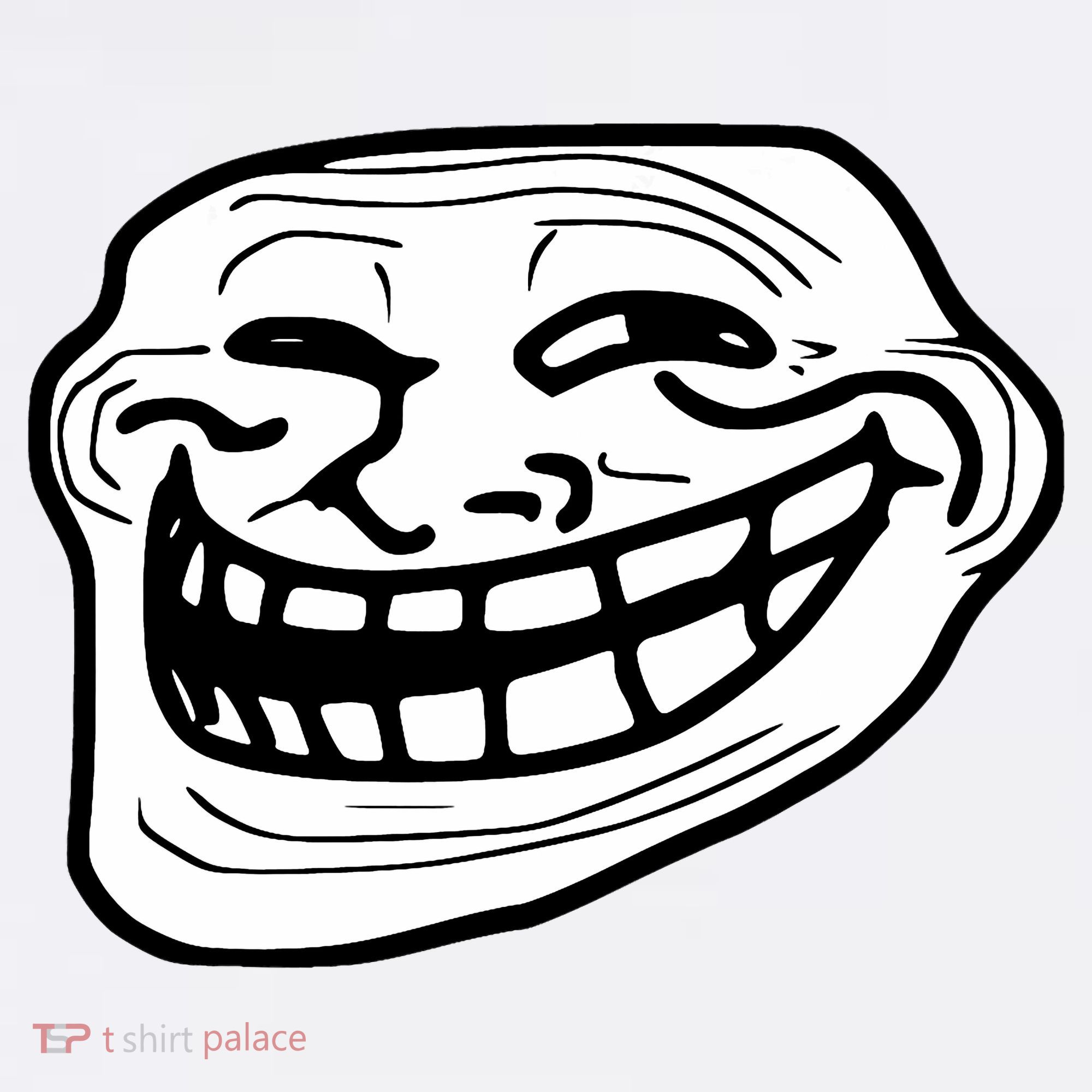 Troll Face Meme Funny Dank Meme Troll Face Yupoong Adult 5-Panel Trucker Hat