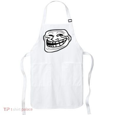Troll Face Meme Funny Dank Meme Troll Face Apron