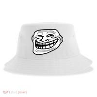 Troll Face Meme Funny Dank Meme Troll Face Sustainable Bucket Hat thumb 0