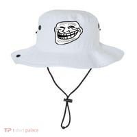 Troll Face Meme Funny Dank Meme Troll Face Bucket Hat thumb 0