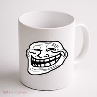 Troll Face Meme Funny Dank Meme Troll Face Coffee Mug thumb 1