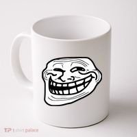 Troll Face Meme Funny Dank Meme Troll Face Coffee Mug thumb 0