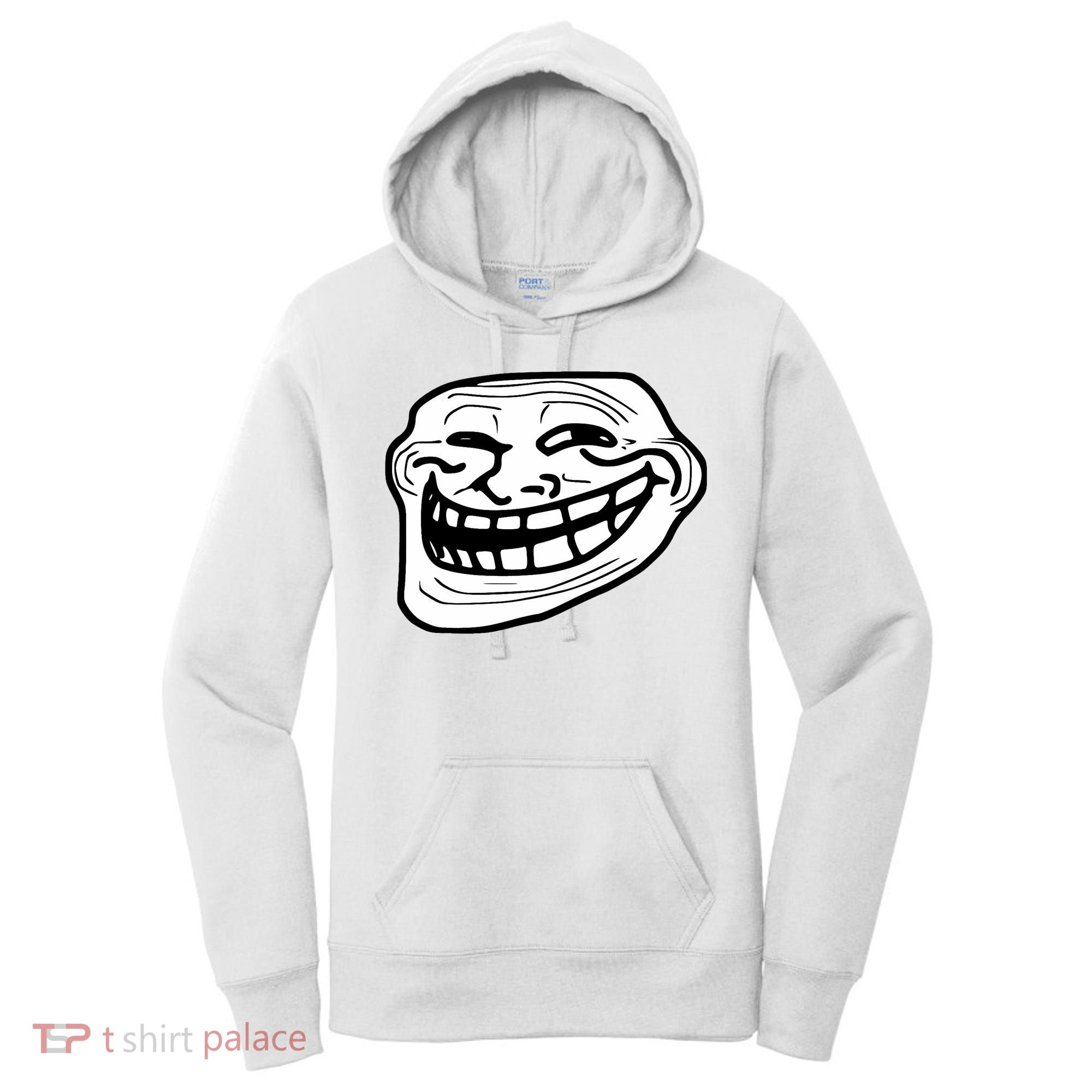 Troll Face Meme Funny Dank Meme Troll Face Women's Hoodie