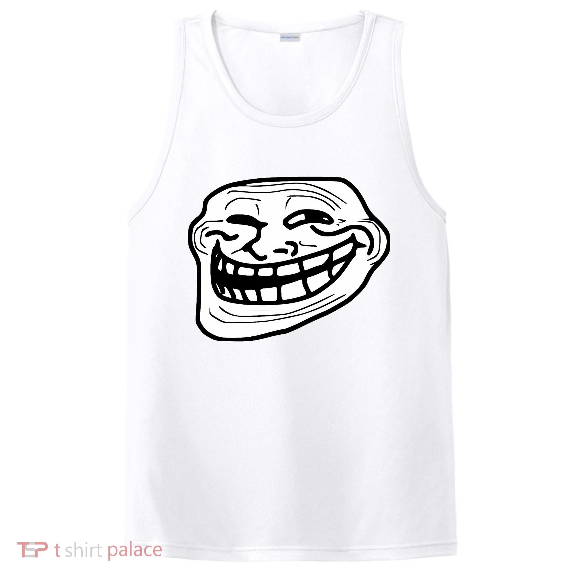 Troll Face Meme Funny Dank Meme Troll Face PosiCharge Competitor Tank