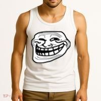 Troll Face Meme Funny Dank Meme Troll Face Tank Top thumb 3