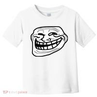 Troll Face Meme Funny Dank Meme Troll Face Toddler T-Shirt thumb 0