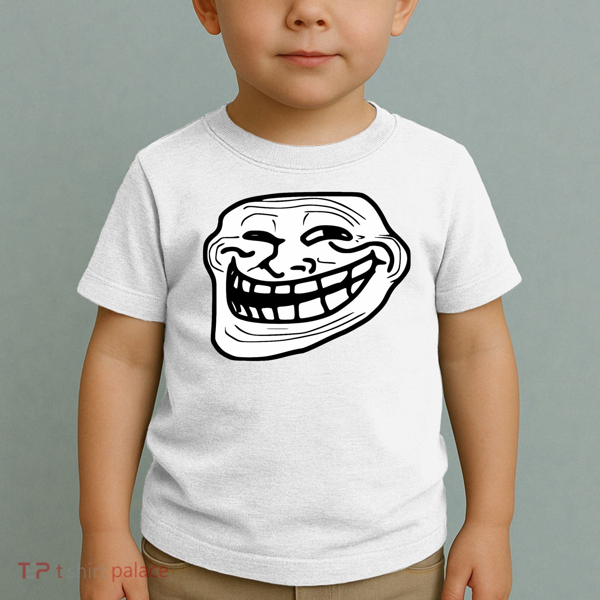 Troll Face Meme Funny Dank Meme Troll Face Toddler T-Shirt