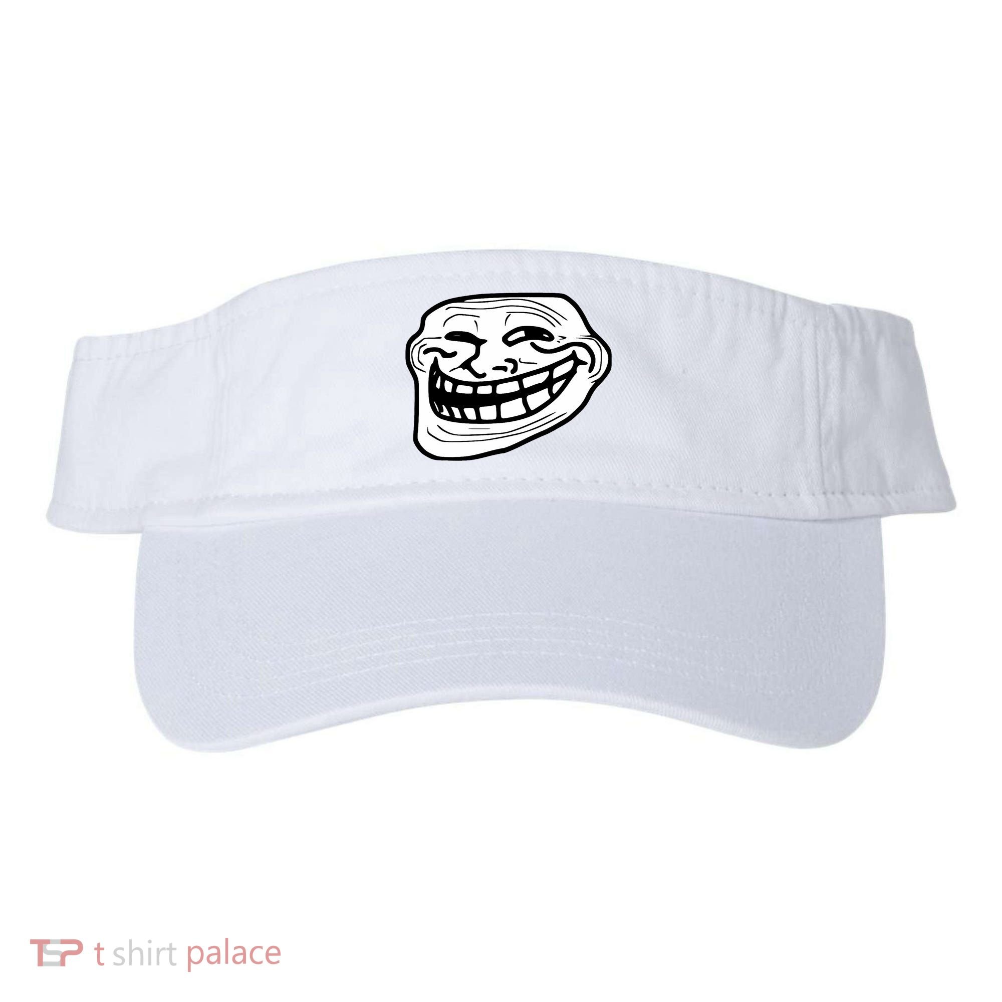 Troll Face Meme Funny Dank Meme Troll Face Visor