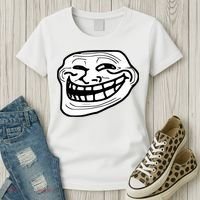 Troll Face Meme Funny Dank Meme Troll Face Women's T-Shirt thumb 3