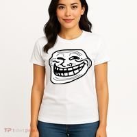 Troll Face Meme Funny Dank Meme Troll Face Women's T-Shirt thumb 4