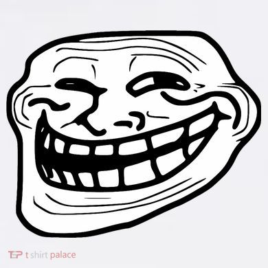 Troll Face Meme Funny Dank Meme Troll Face Plastic Christmas Ball Ornament