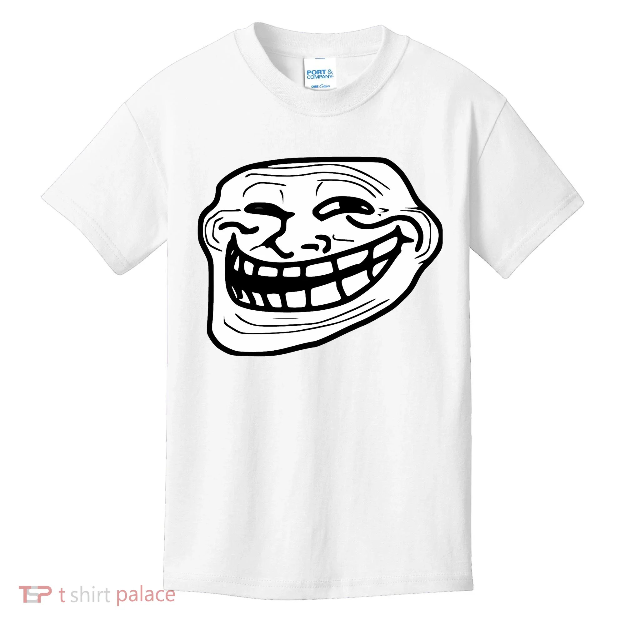 Troll Face Meme Funny Dank Meme Troll Face Kids T-Shirt