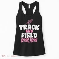 Track & Field Mom Sports Running Proud Mother's Day Women's Tank Top thumb 0