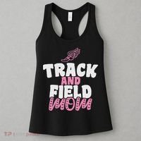 Track & Field Mom Sports Running Proud Mother's Day Women's Tank Top thumb 3