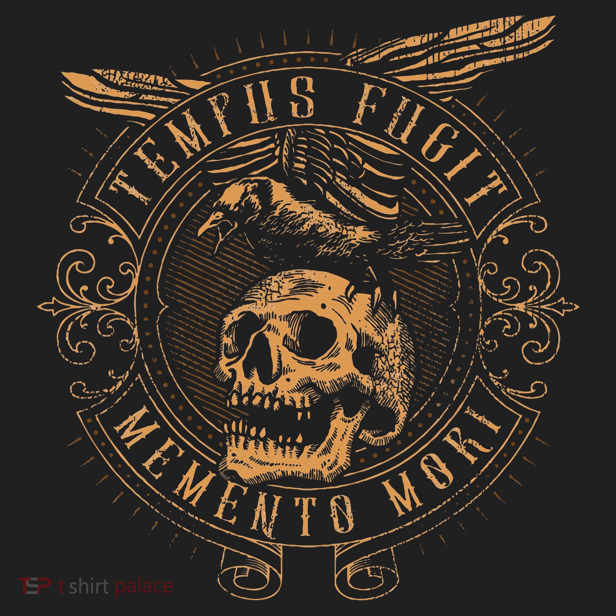 Tempus Fugit Memento Mori Latin Phrase Women's Sweatshirt