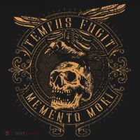 Tempus Fugit Memento Mori Latin Phrase T-Shirt thumb 7