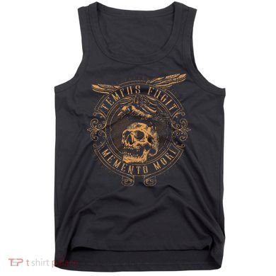 Tempus Fugit Memento Mori Latin Phrase Tank Top