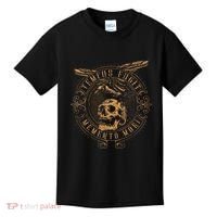 Tempus Fugit Memento Mori Latin Phrase Kids T-Shirt thumb 0