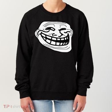 Troll Face Meme Funny Dank Meme Troll Face Women's Sweatshirt