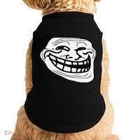 Troll Face Meme Funny Dank Meme Troll Face Doggie Tank thumb 0
