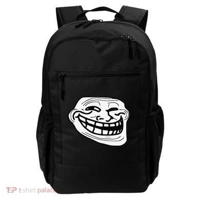 Troll Face Meme Funny Dank Meme Troll Face Backpack