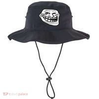 Troll Face Meme Funny Dank Meme Troll Face Bucket Hat thumb 0