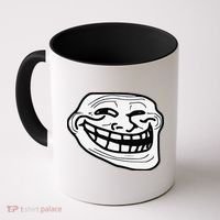 Troll Face Meme Funny Dank Meme Troll Face Coffee Mug thumb 0
