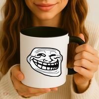 Troll Face Meme Funny Dank Meme Troll Face Coffee Mug thumb 3