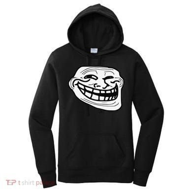 Troll Face Meme Funny Dank Meme Troll Face Women's Hoodie