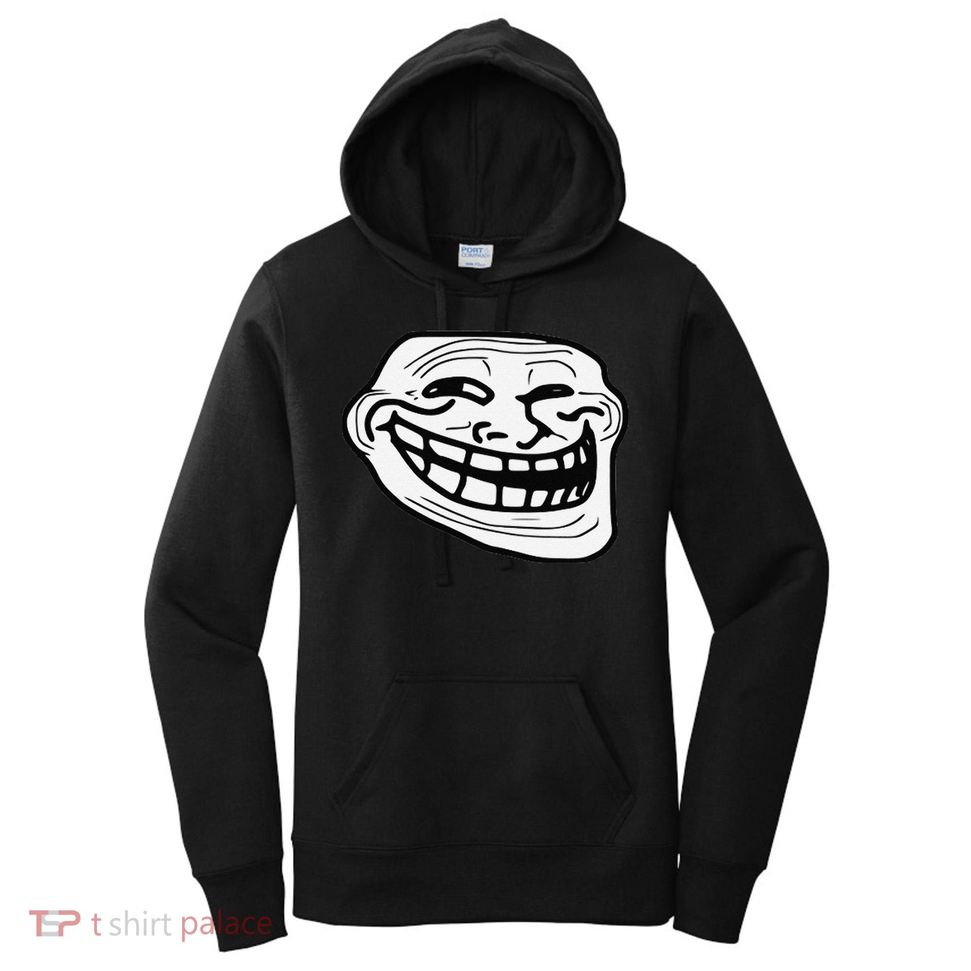 Troll Face Meme Funny Dank Meme Troll Face Women's Hoodie