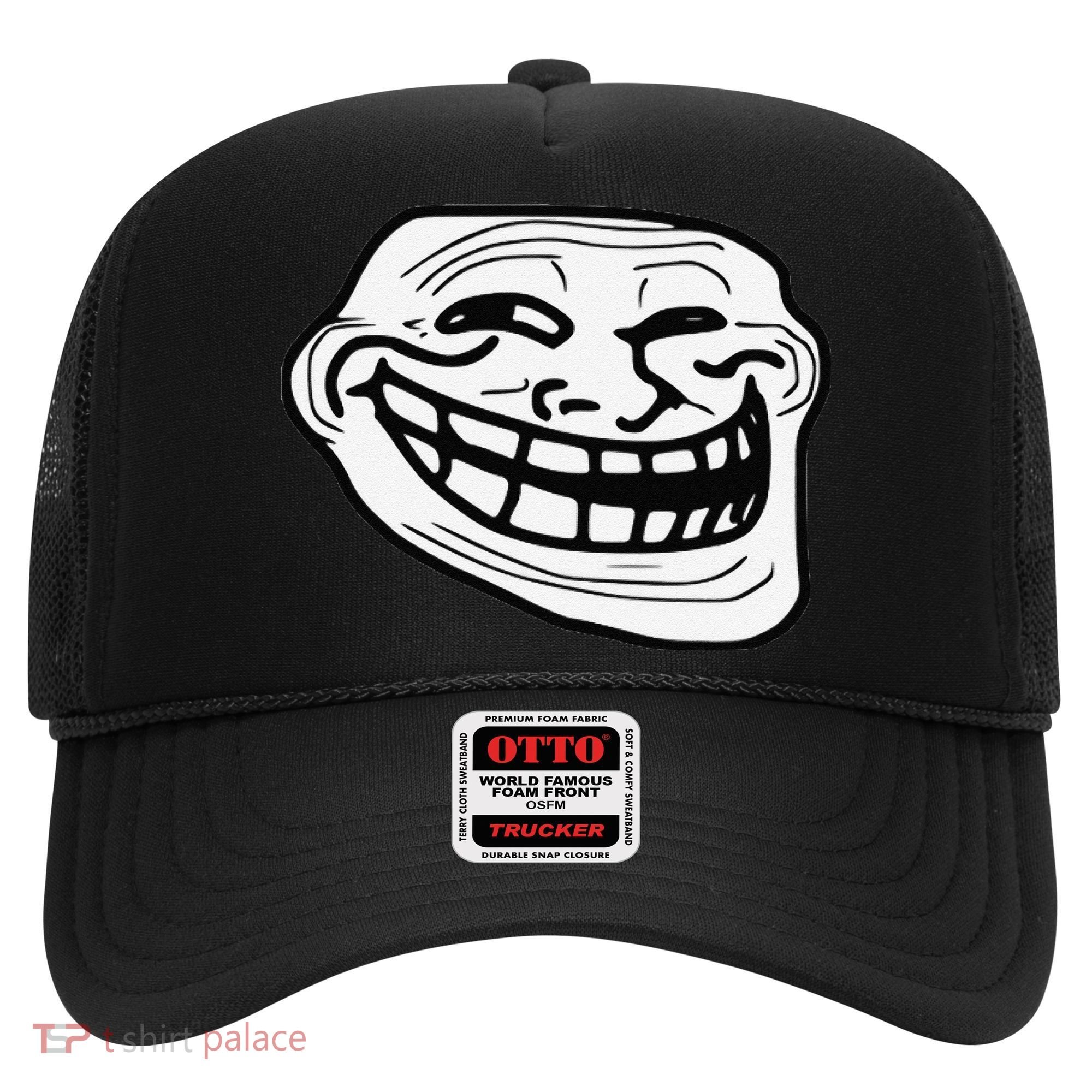 Troll Face Meme Funny Dank Meme Troll Face Hat