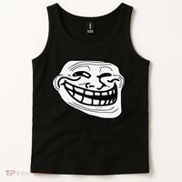 Troll Face Meme Funny Dank Meme Troll Face Tank Top thumb 2