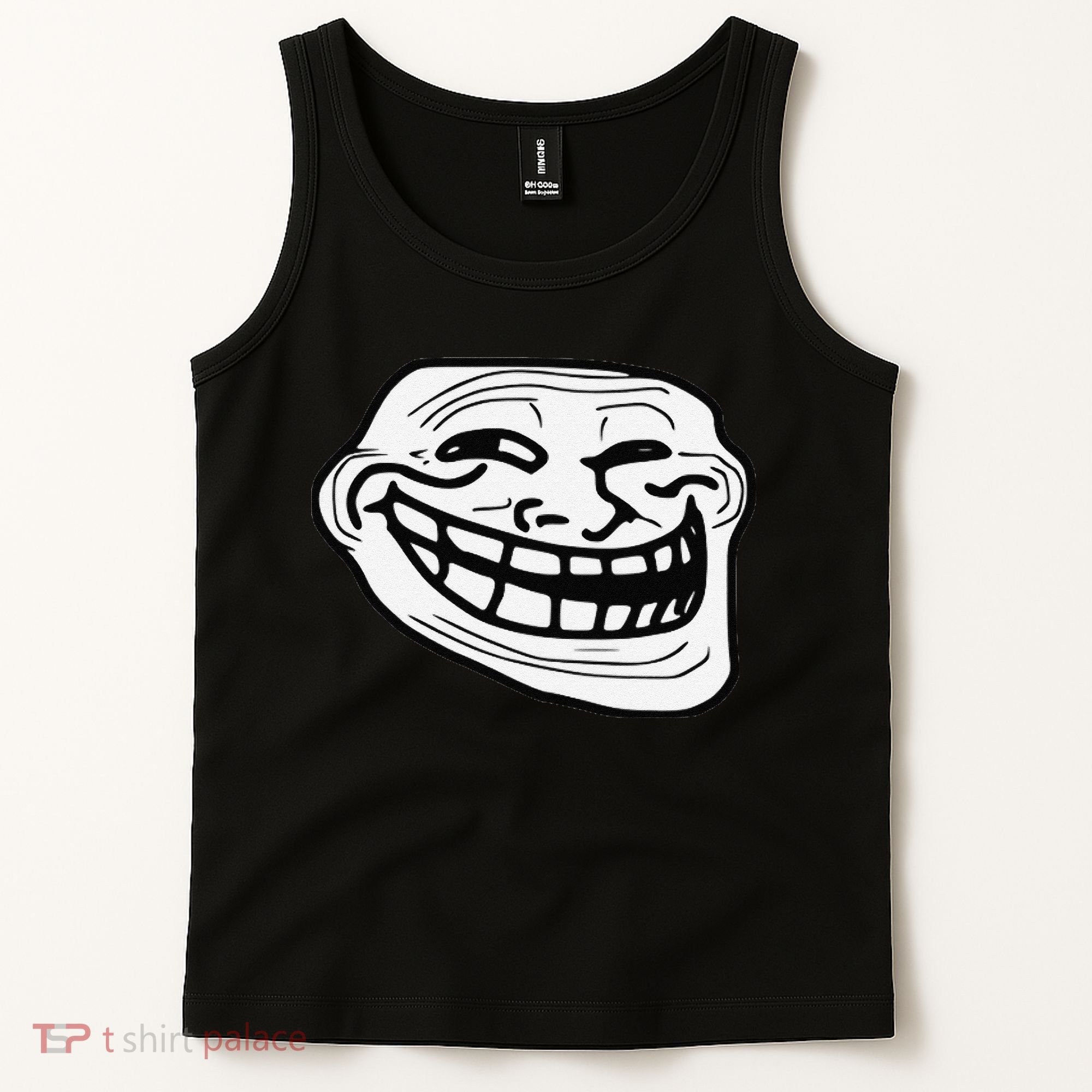 Troll Face Meme Funny Dank Meme Troll Face Tank Top