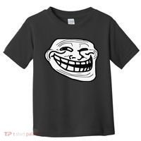 Troll Face Meme Funny Dank Meme Troll Face Toddler T-Shirt thumb 0
