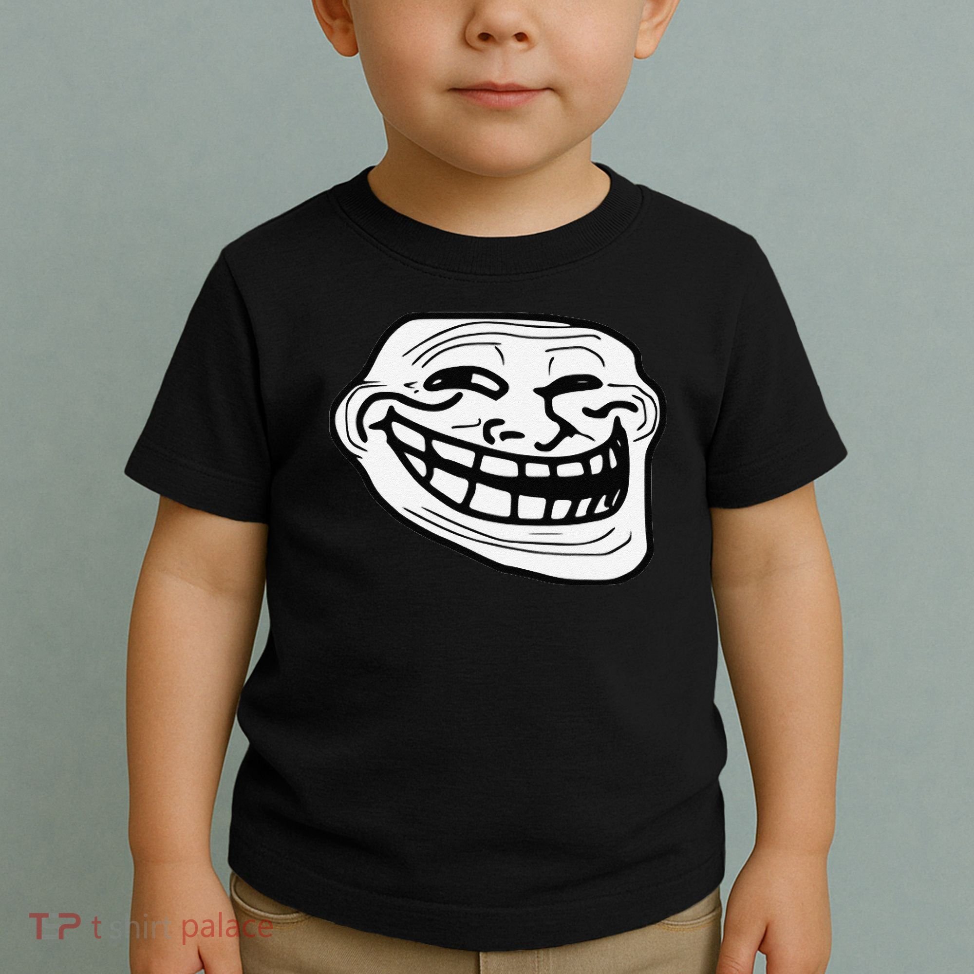 Troll Face Meme Funny Dank Meme Troll Face Toddler T-Shirt