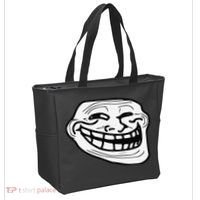 Troll Face Meme Funny Dank Meme Troll Face Tote Bag thumb 2