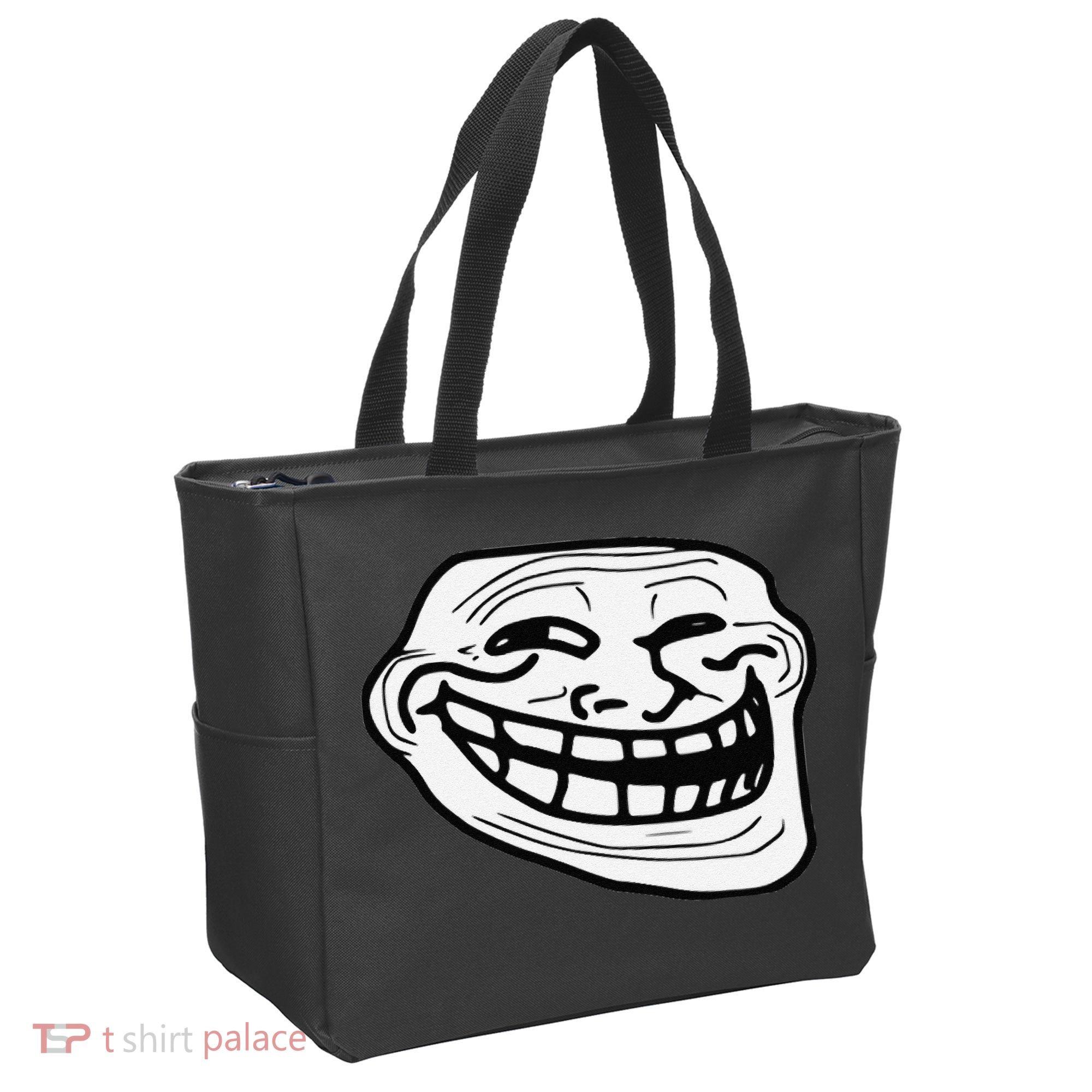 Troll Face Meme Funny Dank Meme Troll Face Tote Bag