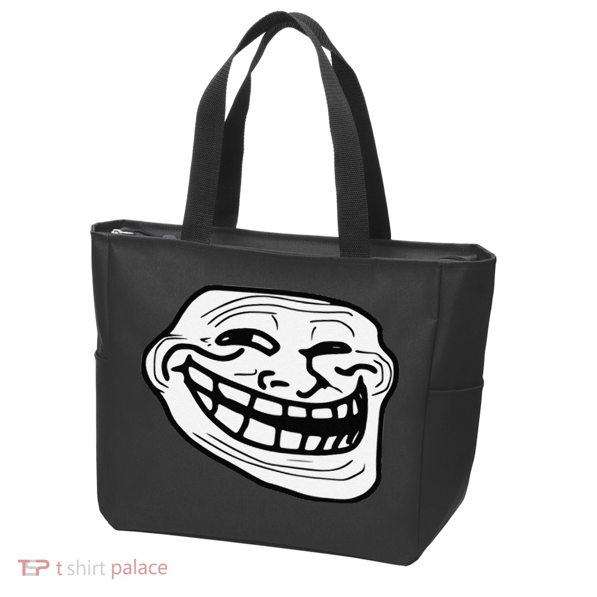 Troll Face Meme Funny Dank Meme Troll Face Tote Bag