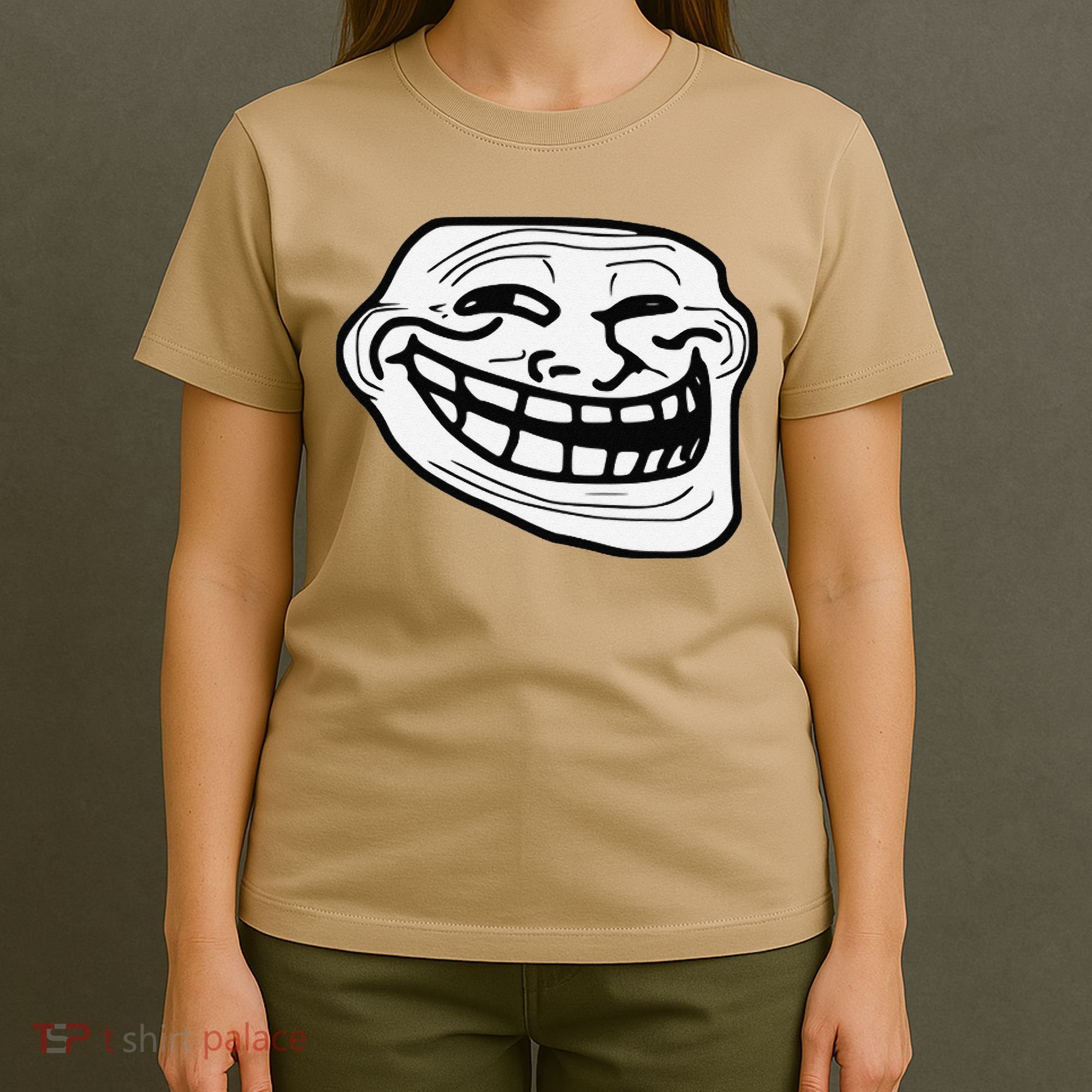Troll Face Meme Funny Dank Meme Troll Face T-Shirt