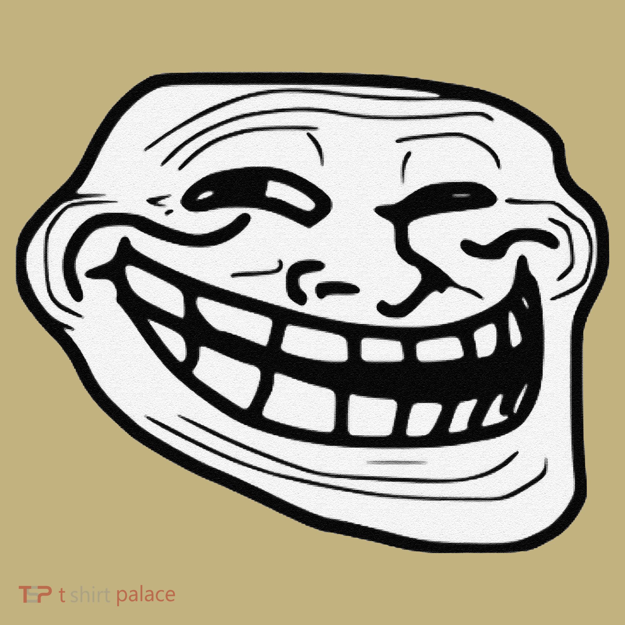 Troll Face Meme Funny Dank Meme Troll Face Button